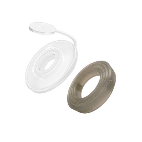 Podkładki grzybkowe bezbarwny