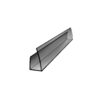 U-profil zamykający 2100 mm dymny szary