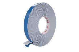 Taśma pianka biała 2str. klejąca gr. 1.0 mm, rolka 5m