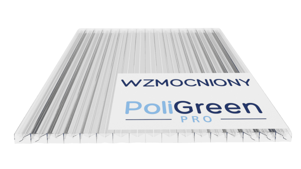 Poliwęglan Wielokomorowy ProBrand Wzmocniony Bezbarwny