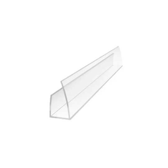 U-profil zamykający 2100 mm bezbarwny