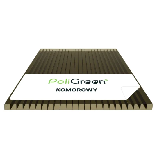 Poliwęglan komorowy dymiony brąz – płyta