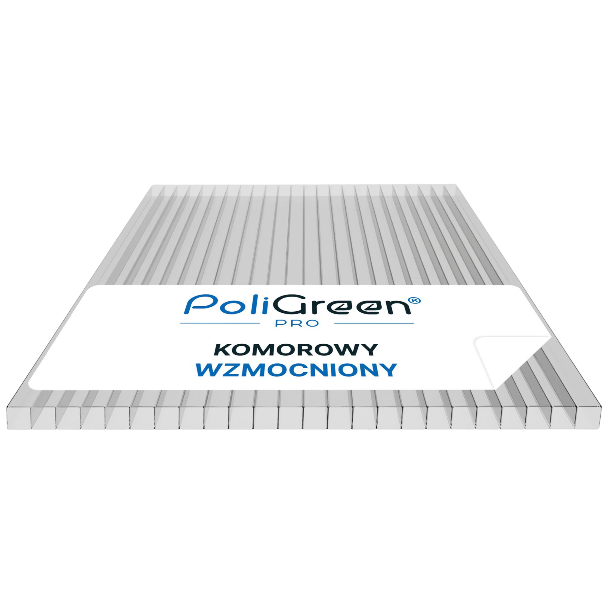 Płyty poliwęglanu komorowego wzmocnionego o zwiększonej sztywności