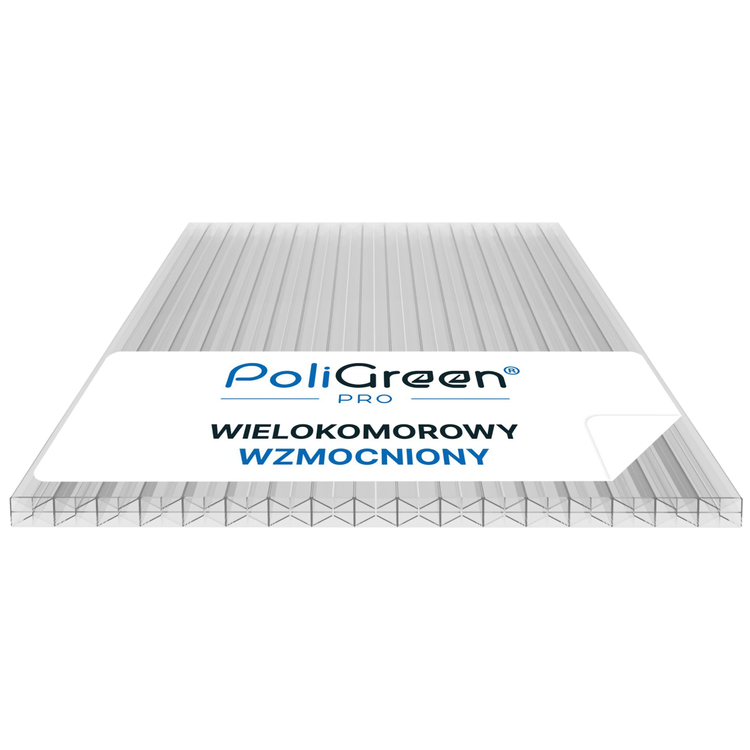 Poliwęglan wielokomorowy wzmocniony w dużej konstrukcji całorocznej