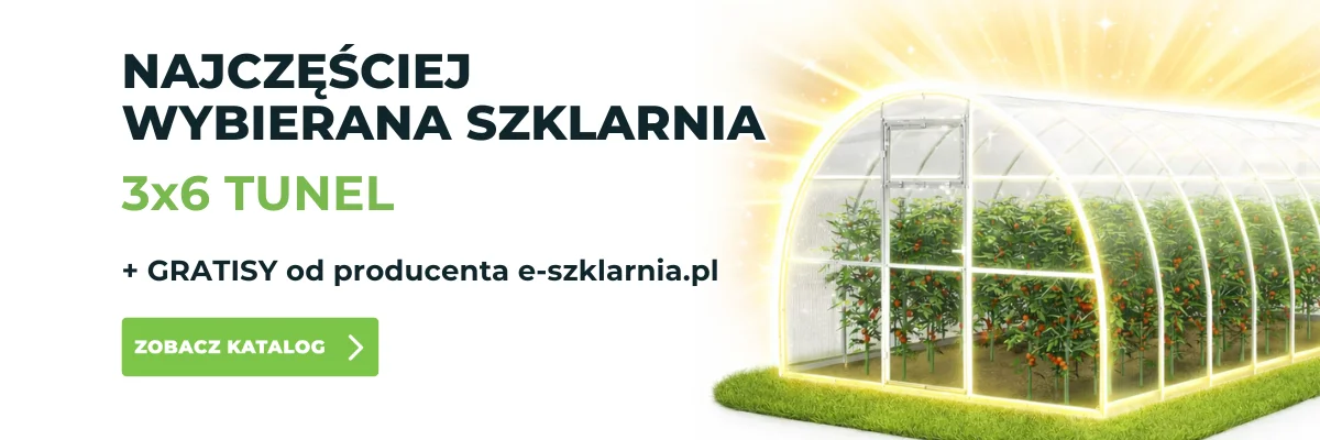 najczęściej wybierana szklarnia 3x6 tunel ogrodowy
