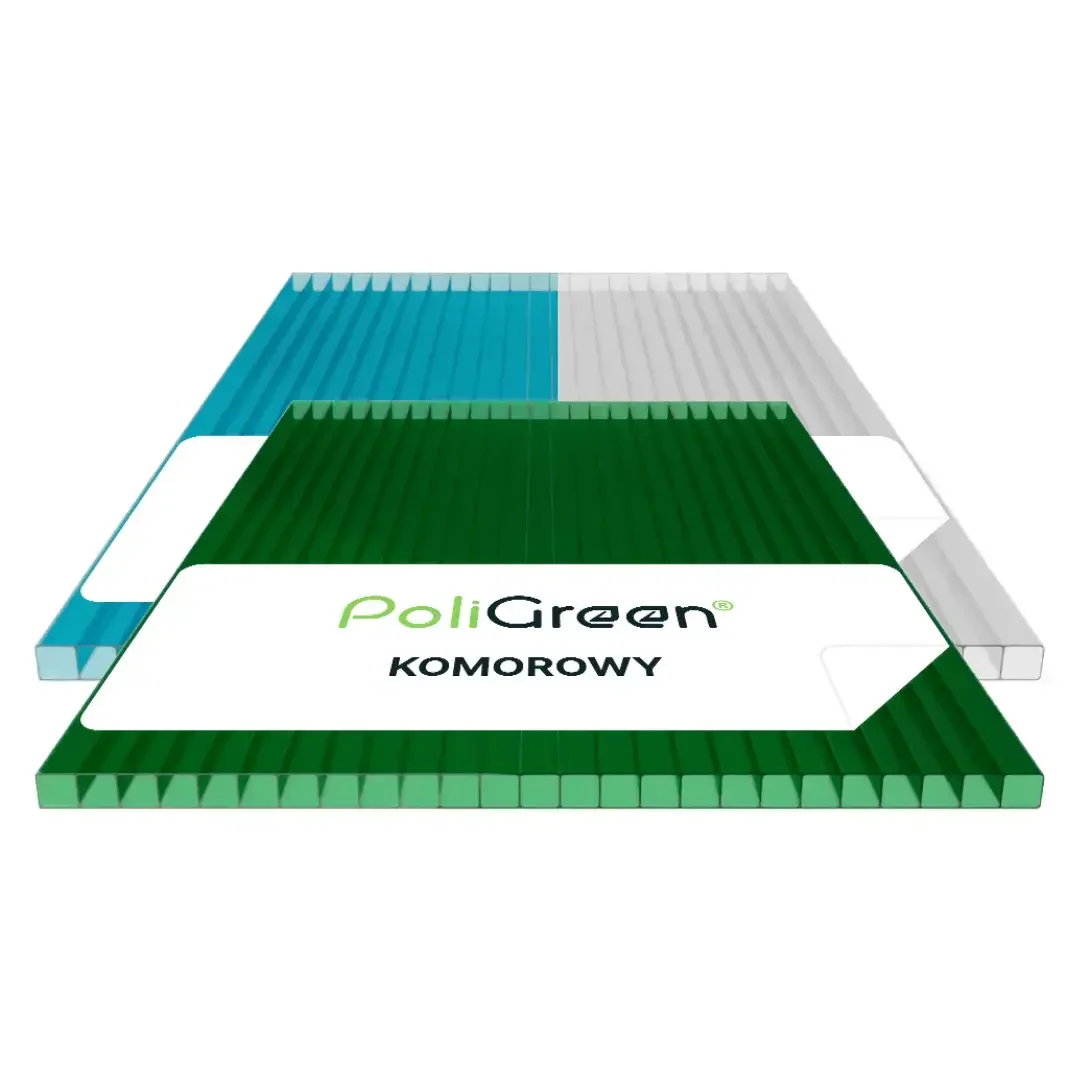 Poliwęglan komorowy PoliGreen – płyty z poliwęglanu do szklarni