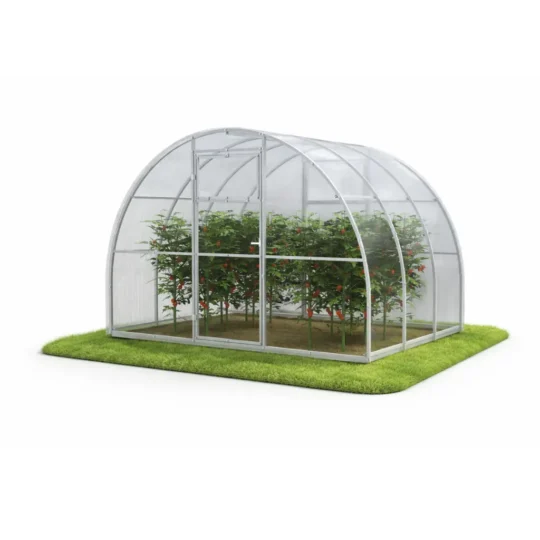 Szklarnia ogrodowa z poliwęglanu 3×2 m do uprawy pomidorów i warzyw