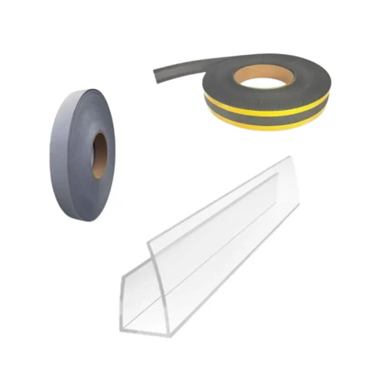Zestaw zabezpieczający do szklarni – taśma i profil ochronny do poliwęglanu