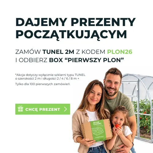 moja pierwsza szklarnia - TUNEL 2m