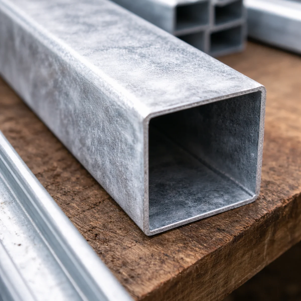 Elementy konstrukcji szklarni ocynkowane