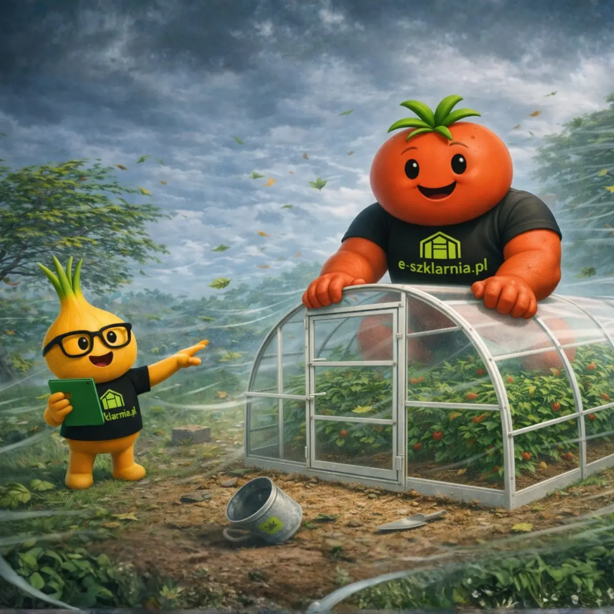 Jak zabezpieczyć szklarnię przed silnym wiatrem praktyczne porady