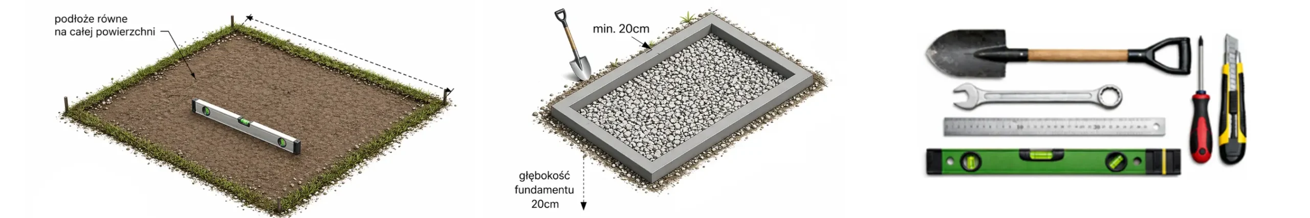 Przygotowanie do montażu