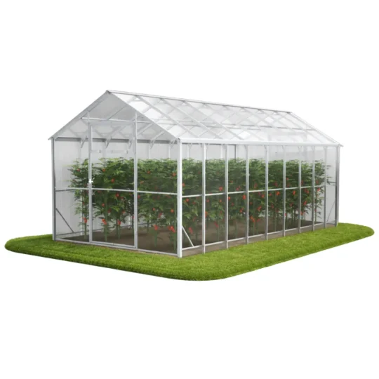 Szklarnia z poliwęglanu DOMEK 2,5x6 m profile 40x20 poliwęglan 6mm