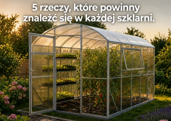 Jak urządzić szklarnię w środku? Praktyczne pomysły i akcesoria, które ułatwią uprawę