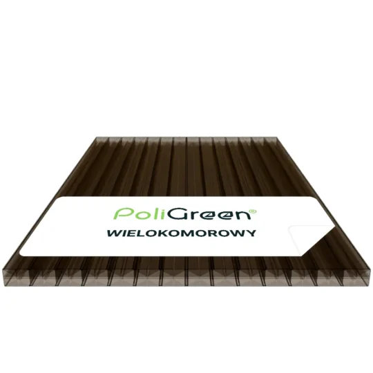 Poliwęglan wielokomorowy 3000x2100 brązowy 10 mm 6M