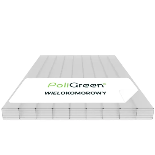 Poliwęglan wielokomorowy 3000x1050 mleczny 16 mm 7H