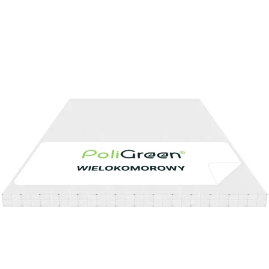 Poliwęglan wielokomorowy 1500x1050 mleczny 10 mm 6M