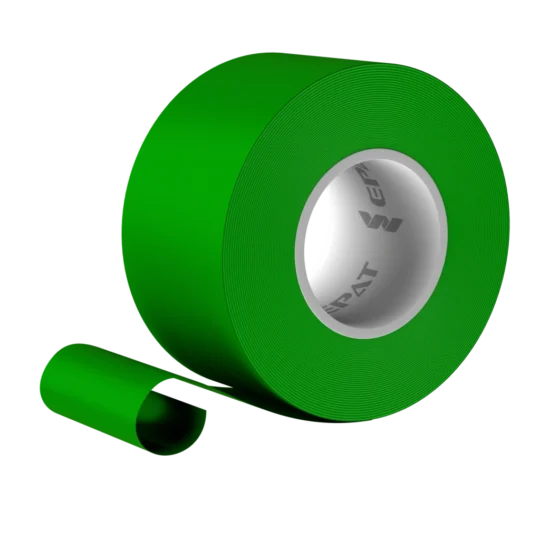 Taśma OSTRZEGAWCZA BHP 50mm/33m zielona